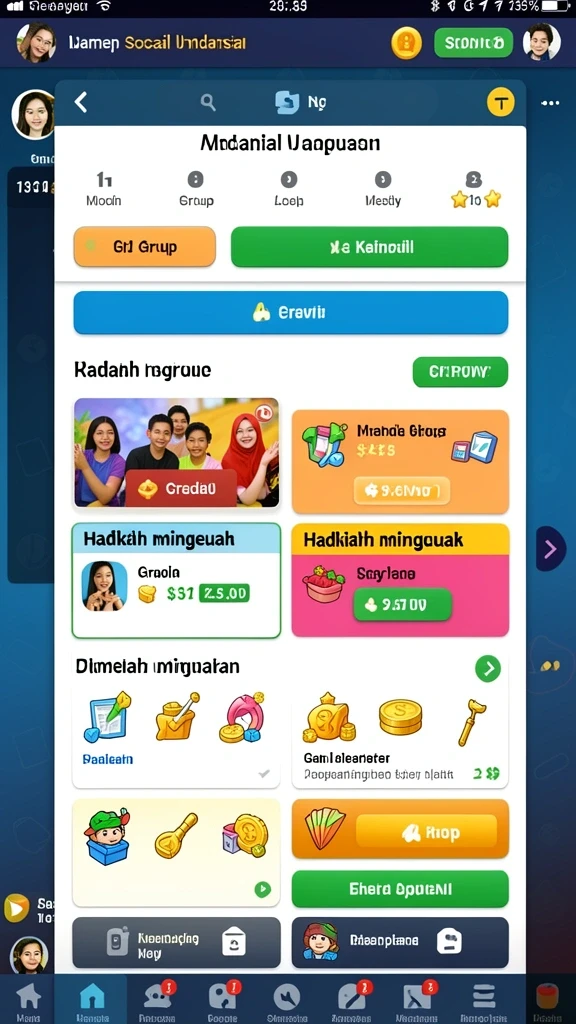 Tampilan permainan slot yang menarik.