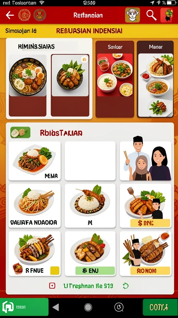 Tampilan antarmuka yang menarik dan mudah dipahami.
