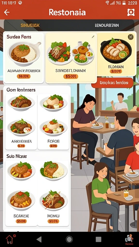 Fitur bonus interaktif yang menambah keseruan bermain.