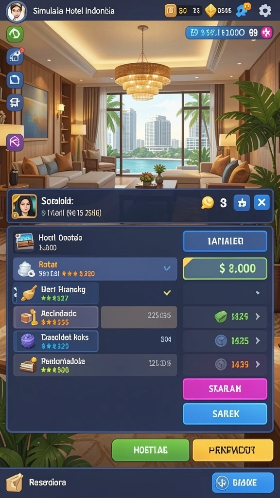 Screenshot menunjukkan karakter utama dalam aksi.