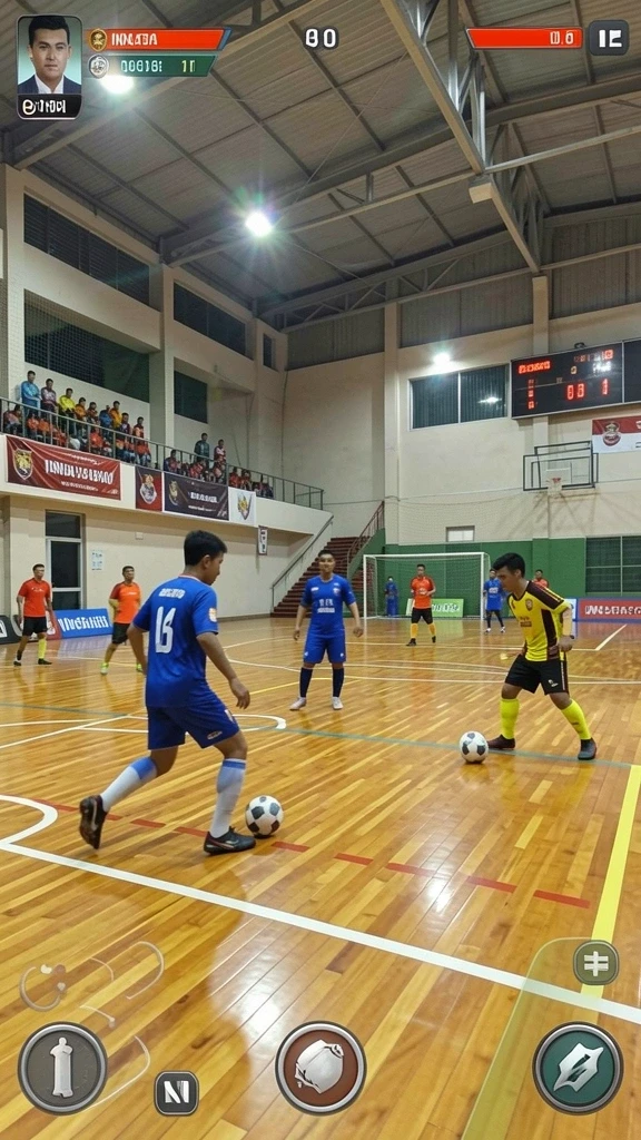 Karakter unik dengan desain yang menarik.