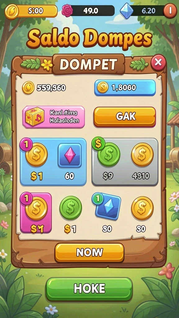 Visual fantastis yang membuat game semakin menarik.