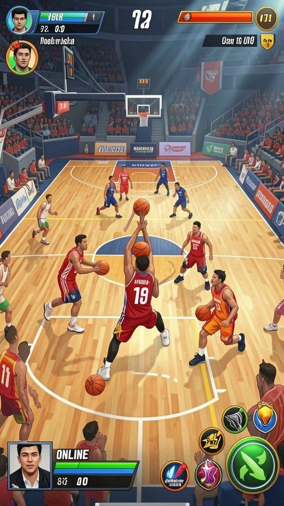 Mode permainan multiplayer yang seru.