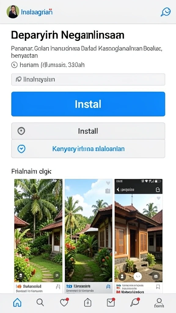 Tampilan antarmuka yang modern dan menarik.