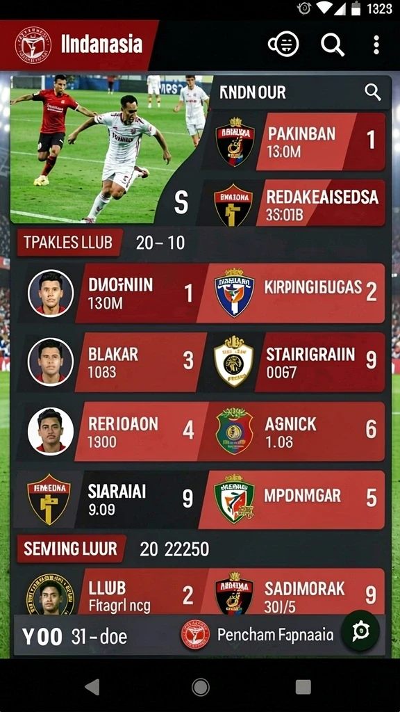 Tampilan awal yang memikat dan mudah dinavigasi.