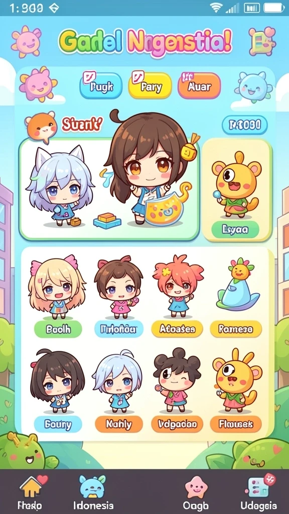 Screenshot menampilkan permainan slot dengan tema petualangan.