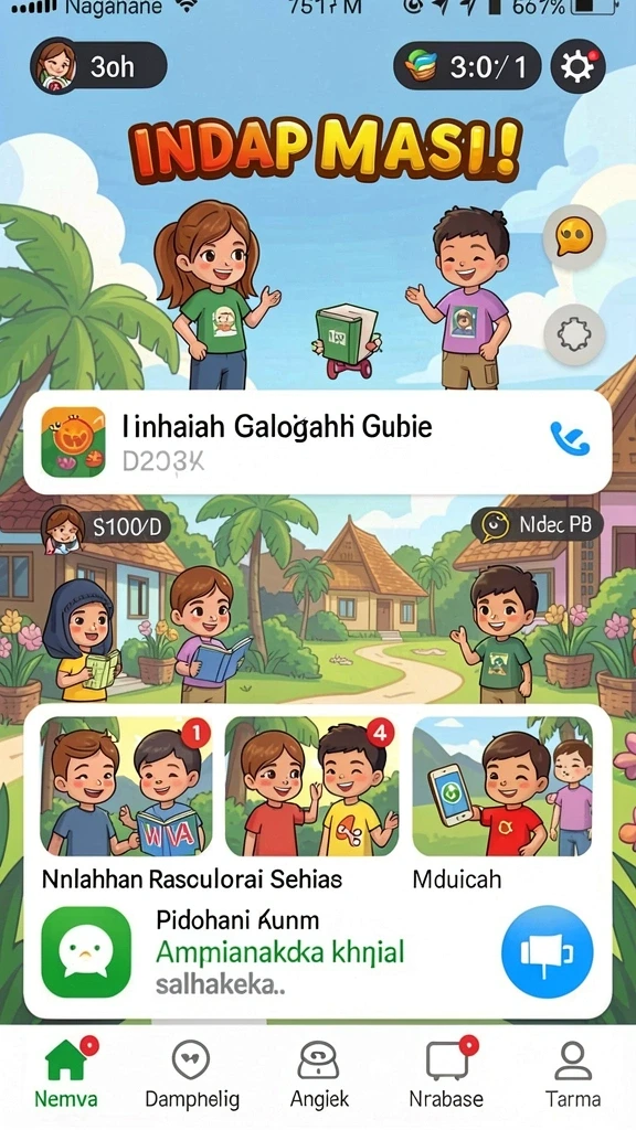 Screenshot menampilkan tampilan awal permainan BATA123 yang mengesankan.