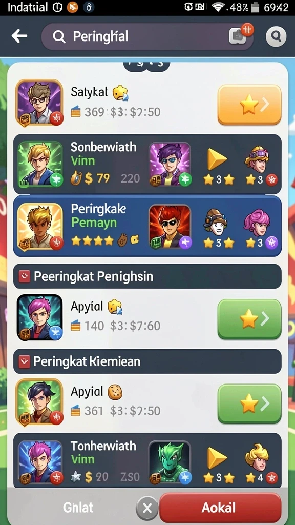 Tampilan antarmuka yang intuitif dan mudah digunakan.
