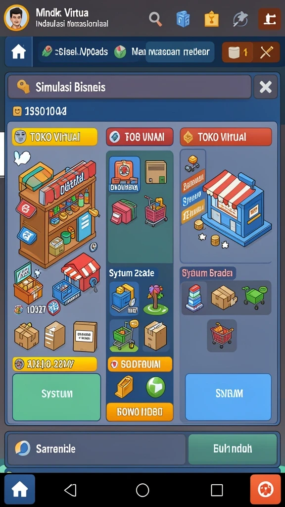 Tampilan antarmuka yang menarik dan user-friendly.