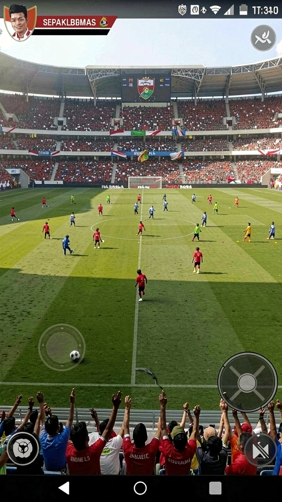 Grafis detail yang membuat pengalaman bermain semakin hidup.