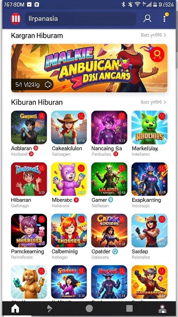 Pengguna sedang berkompetisi di leaderboard DANA777.
