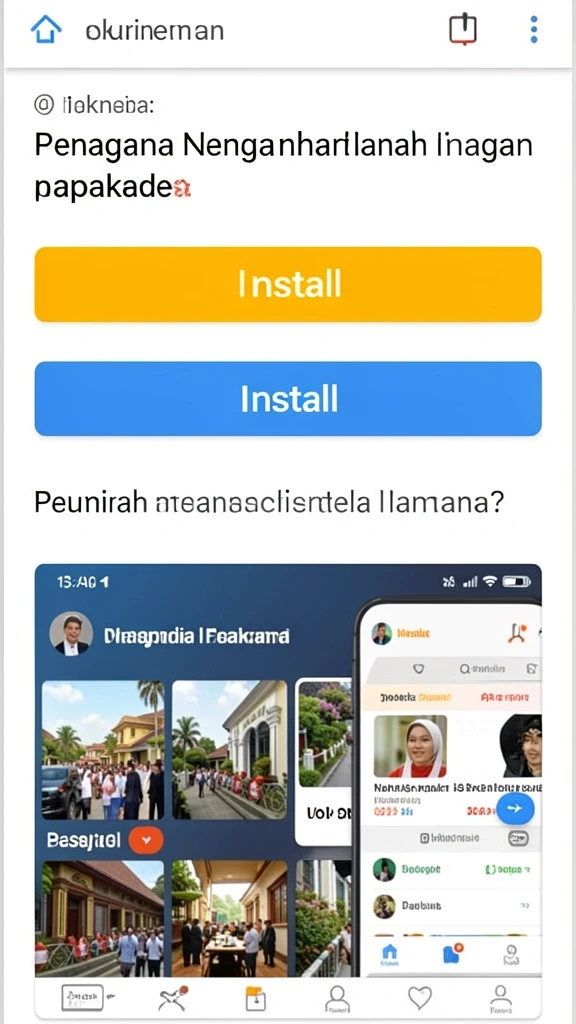 Tampilan antarmuka yang intuitif dan menarik.