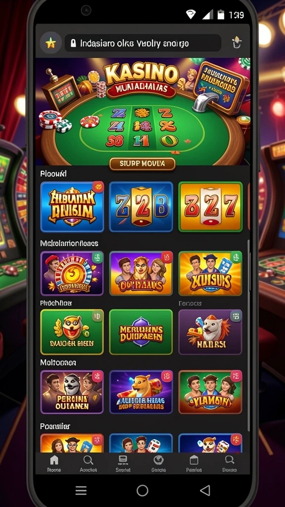 Screenshot menampilkan gameplay yang memukau dan mendebarkan.