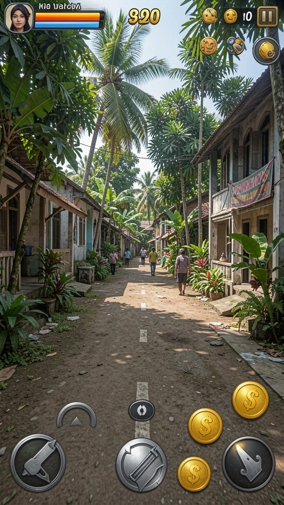 Gameplay seru yang menyajikan berbagai tantangan menegangkan.