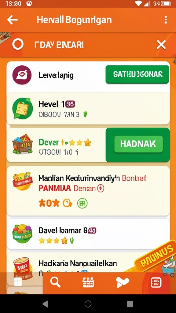 Tampilan antarmuka yang memudahkan navigasi.