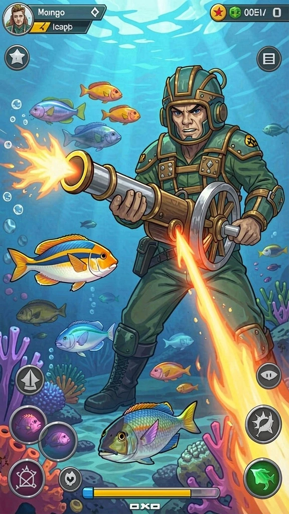 Screenshot menunjukkan tampilan antarmuka aplikasi yang menarik.