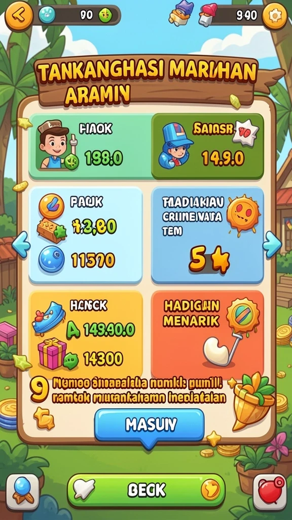 Tampilan antarmuka yang ramah pengguna dan menarik.