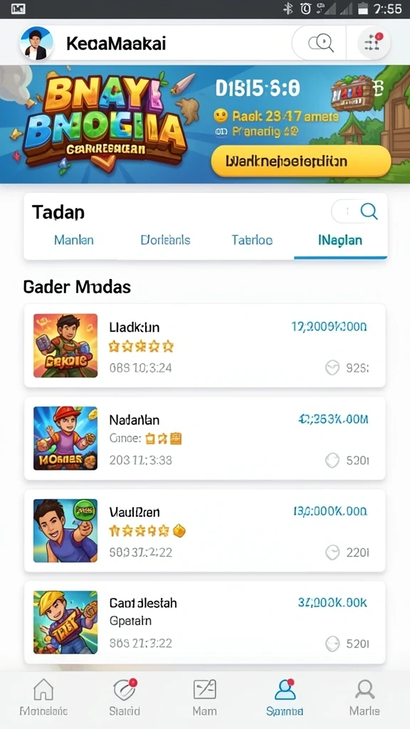 Bonus dan hadiah menarik yang bisa didapatkan pengguna.