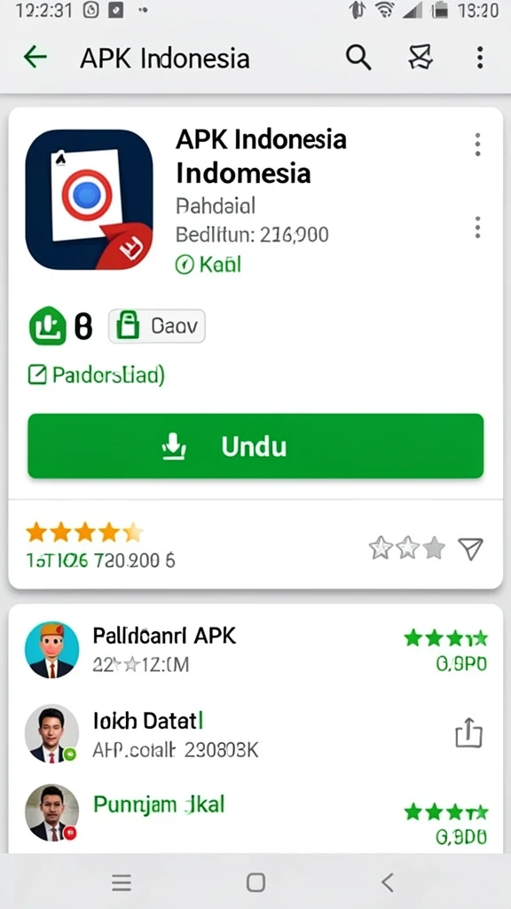 Tampilan antarmuka yang ramah pengguna.