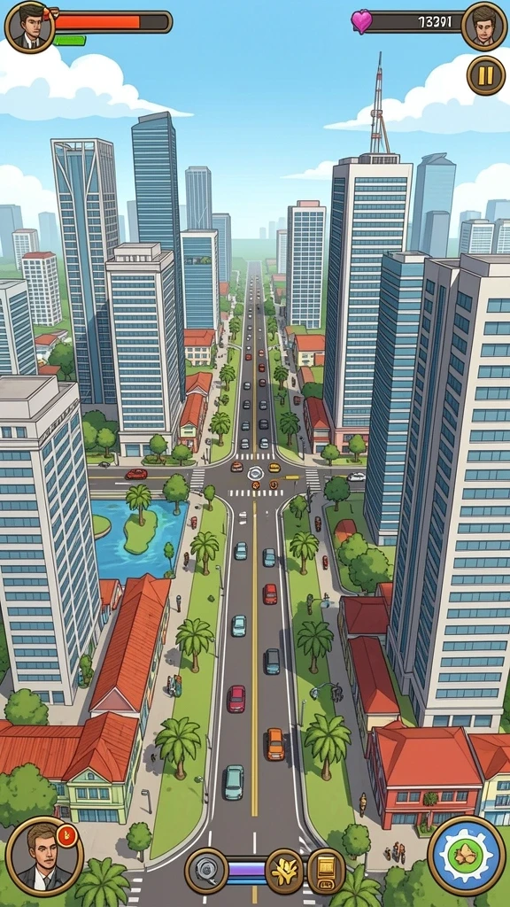 Tampilan antarmuka modern yang mudah dinavigasi.