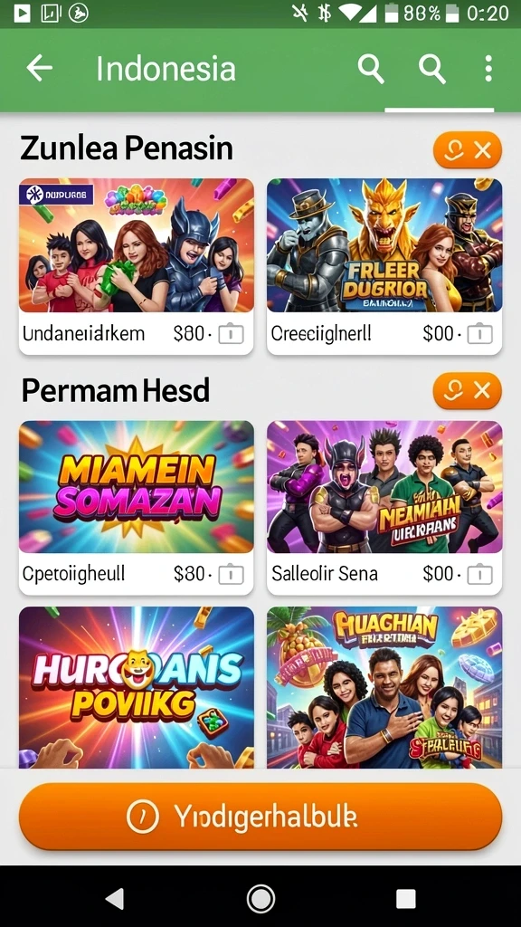 Tampilan antarmuka yang menarik dan mudah digunakan.