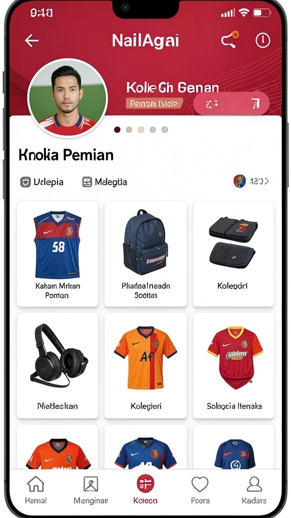 Tampilan antarmuka yang modern dan menarik.