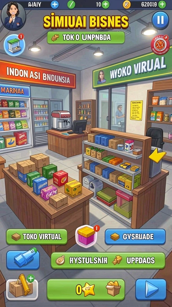 Tampilan antarmuka pengguna yang intuitif dan menarik.