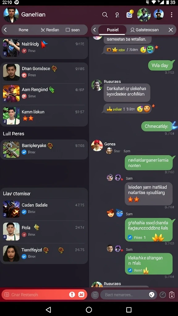 Antarmuka pengguna yang sederhana dan menarik.