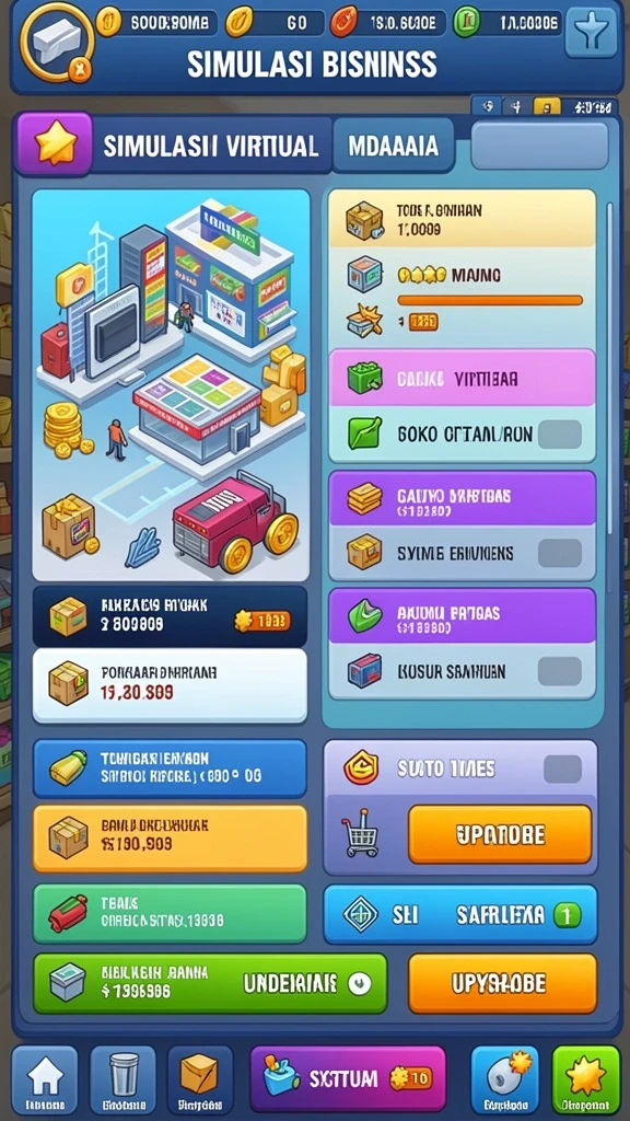 Screenshot ketiga memperlihatkan kombinasi kemenangan yang menguntungkan.