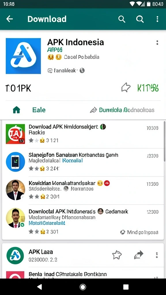 Tampilan grafis yang memukau dalam permainan.