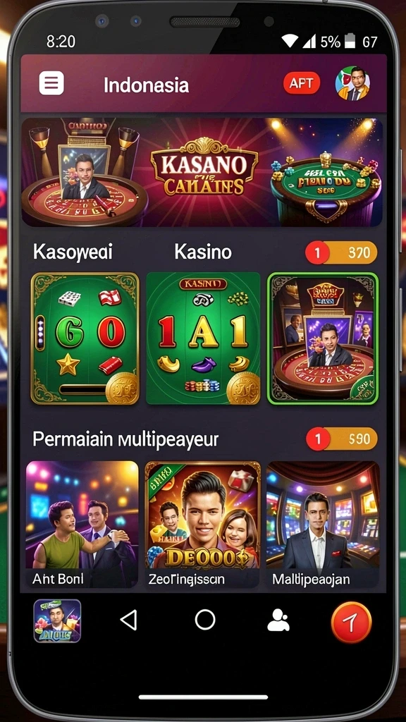 Tampilan antarmuka yang menarik dan user-friendly.