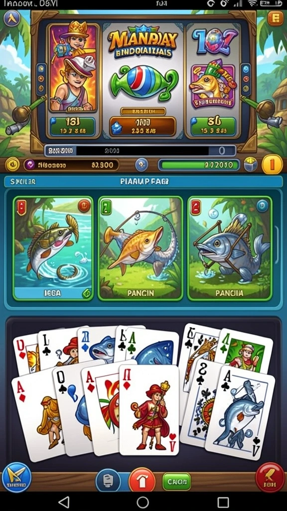 Screenshot karakter unik yang bisa dimainkan dalam RPVIP1.