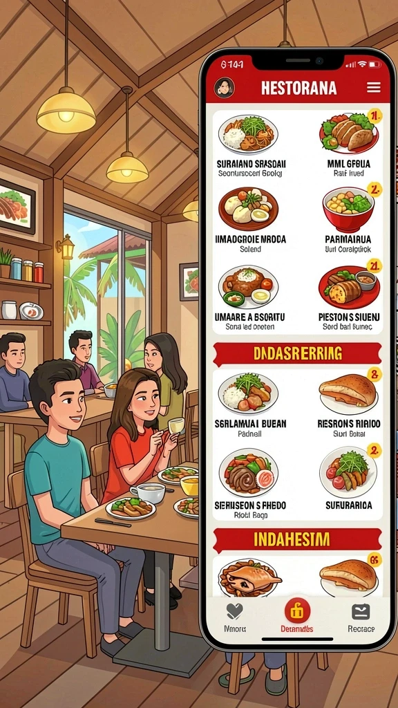 Berbagai karakter unik untuk dipilih.