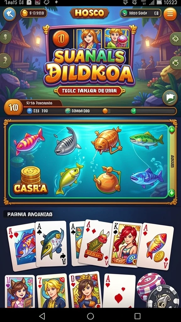 Gameplay dinamis yang menantang dan seru.