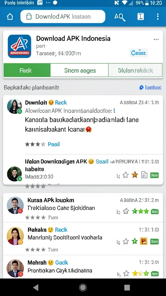 Fitur turnamen yang menambah keseruan bagi pemain.