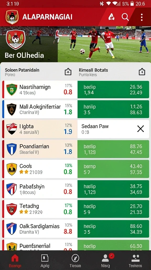 Antarmuka sederhana dan mudah dinavigasi.