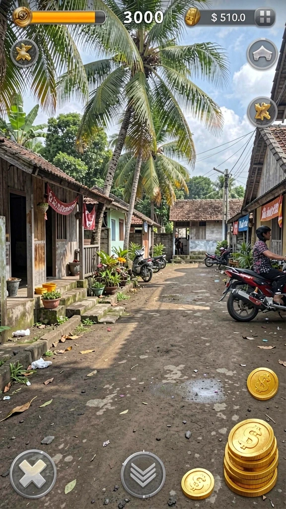 Tampilan antarmuka yang intuitif dan menarik.