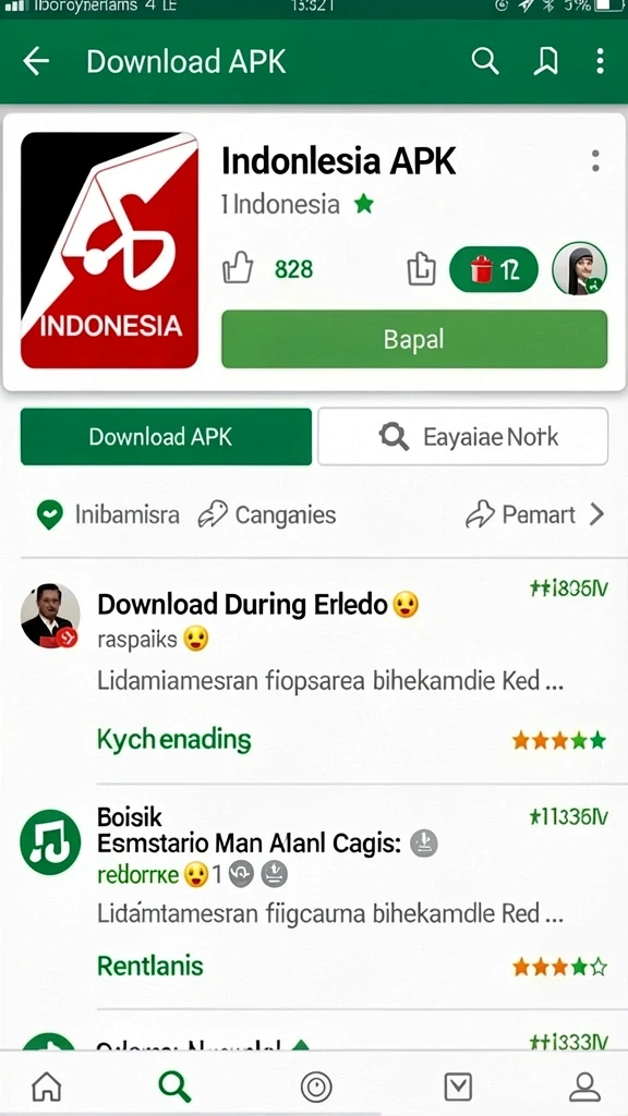 Tangkapan layar menunjukkan antarmuka pengguna yang menarik.