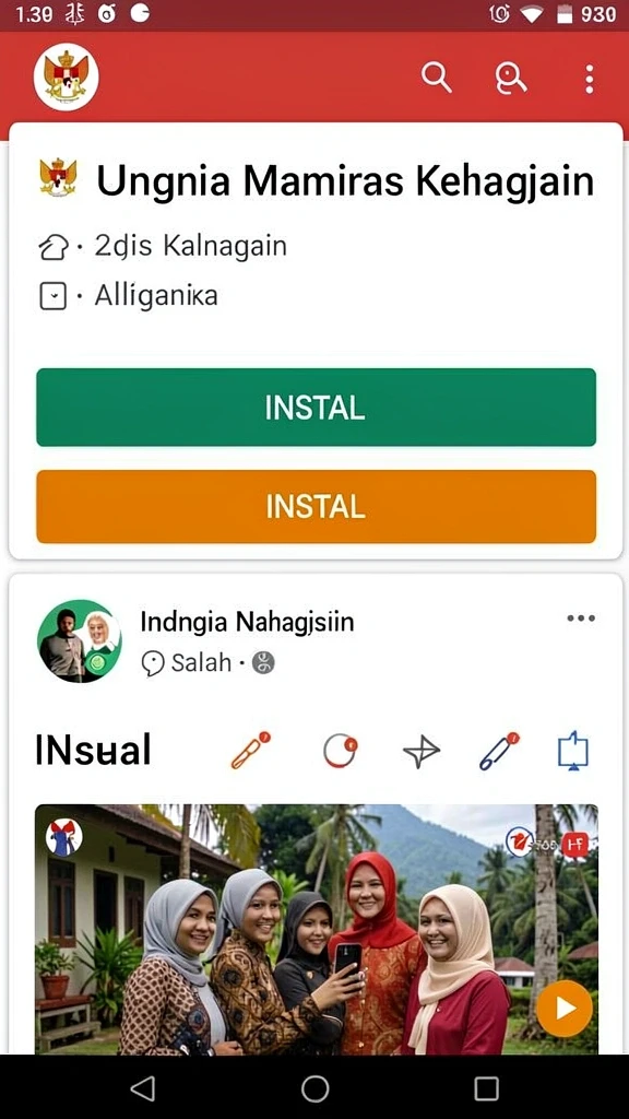 Tangkapan layar menampilkan momen seru dalam permainan.