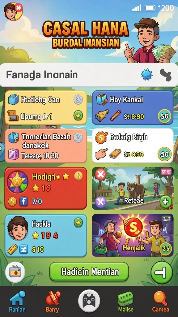 Tampilan grafis yang memukau dengan animasi halus.